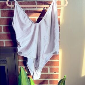 Light Purple One Piece Swimsuit